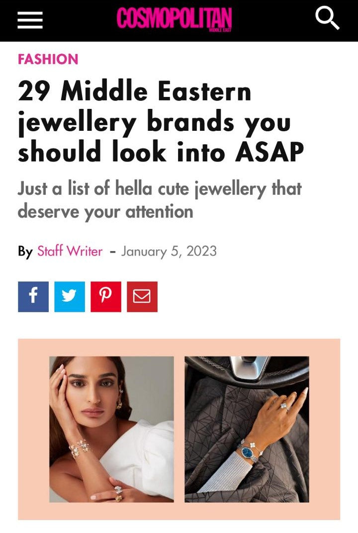 Sophia Beirut featured in Cosmopolitan Middle East