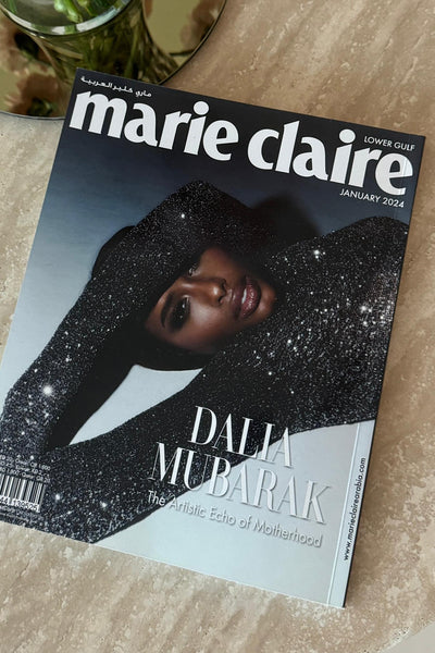 Our Natasha Necklace featured in Marie Claire Arabia