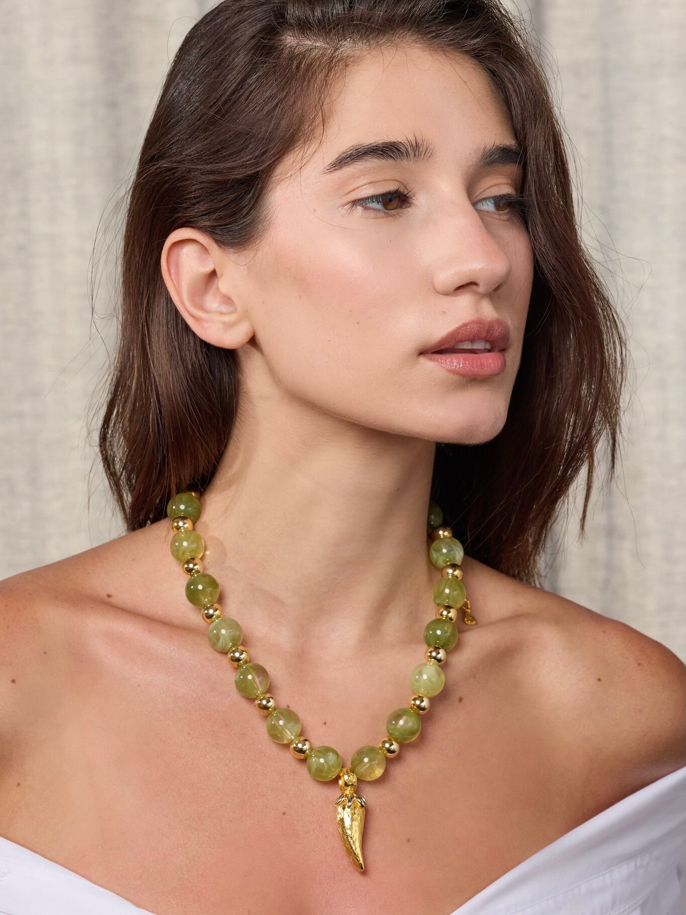 Green Pepper Necklace