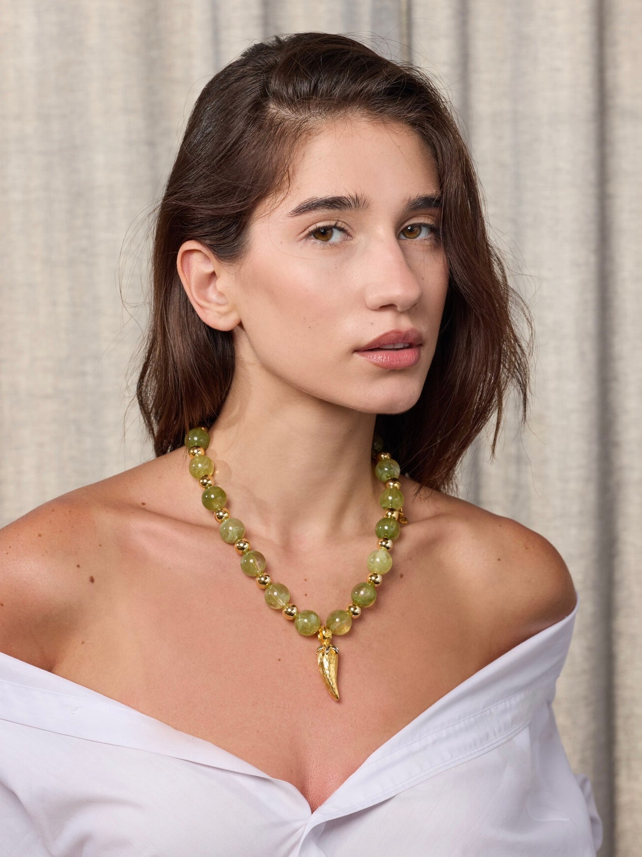 Green Pepper Necklace
