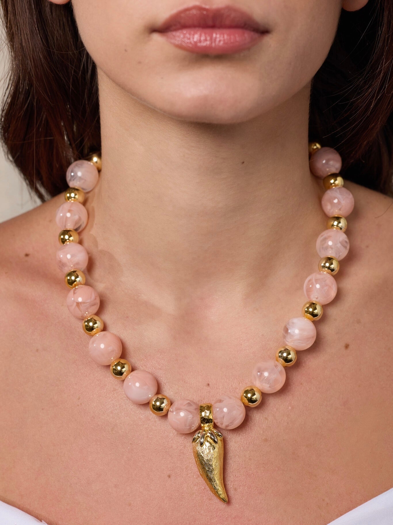 Pink Pepper Necklace