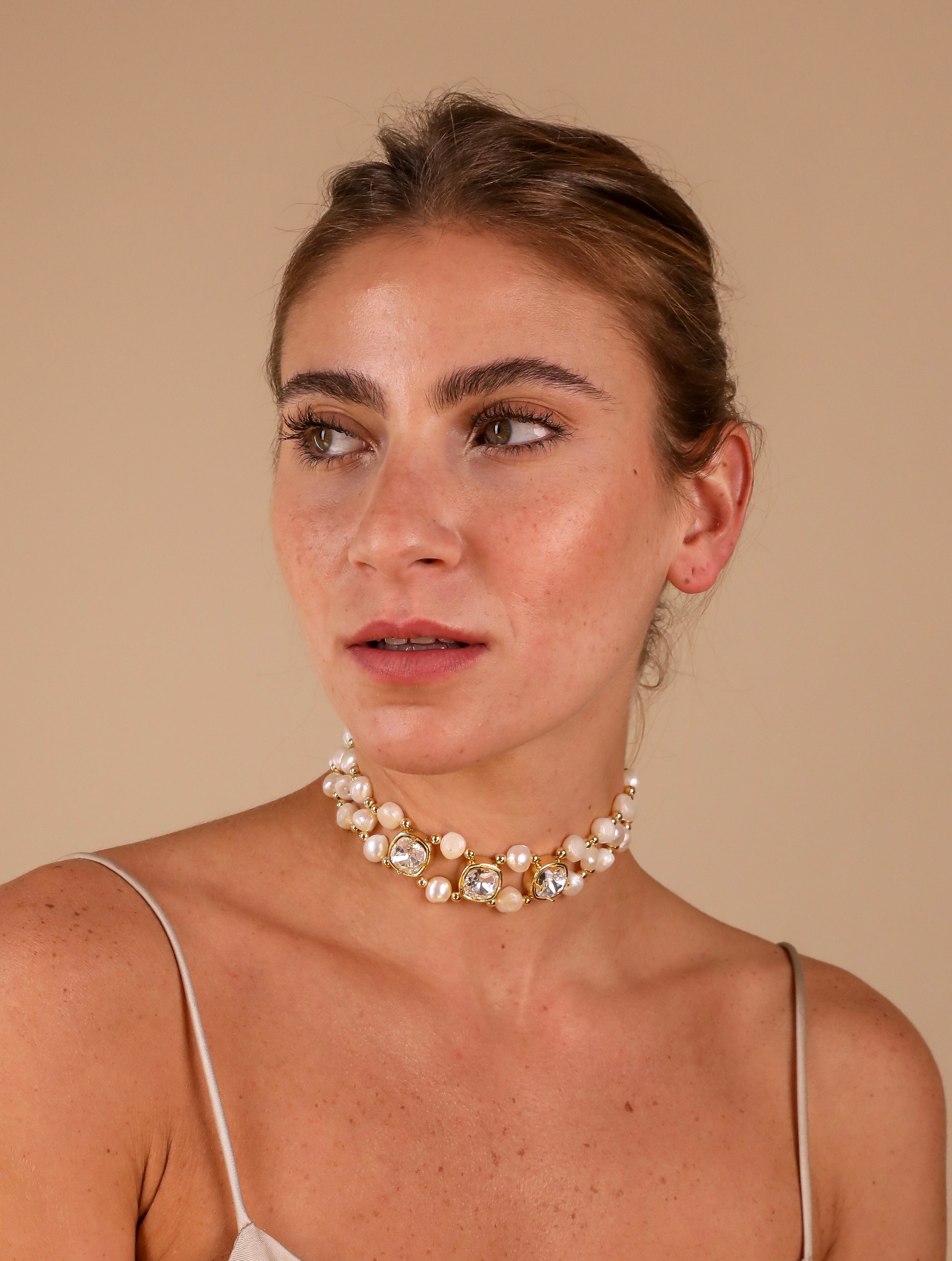 Charlotte Choker White