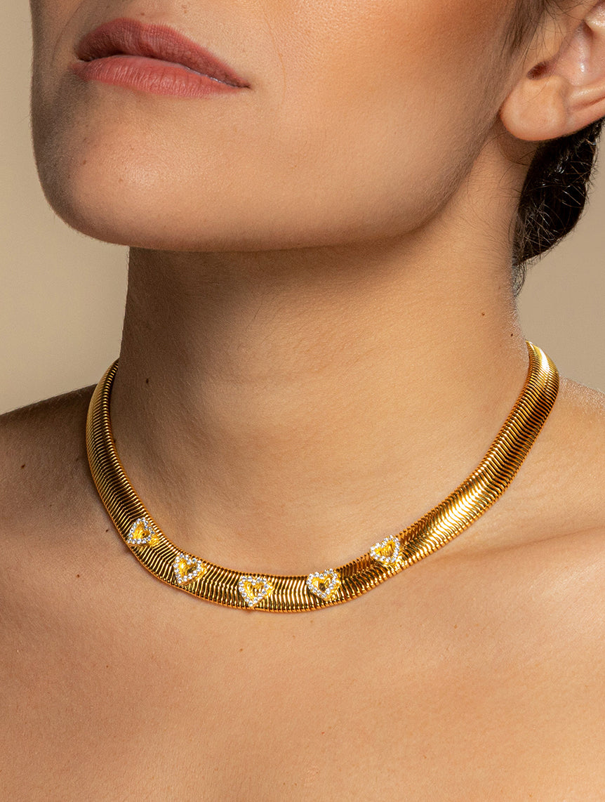 Coeur en Fête Necklace