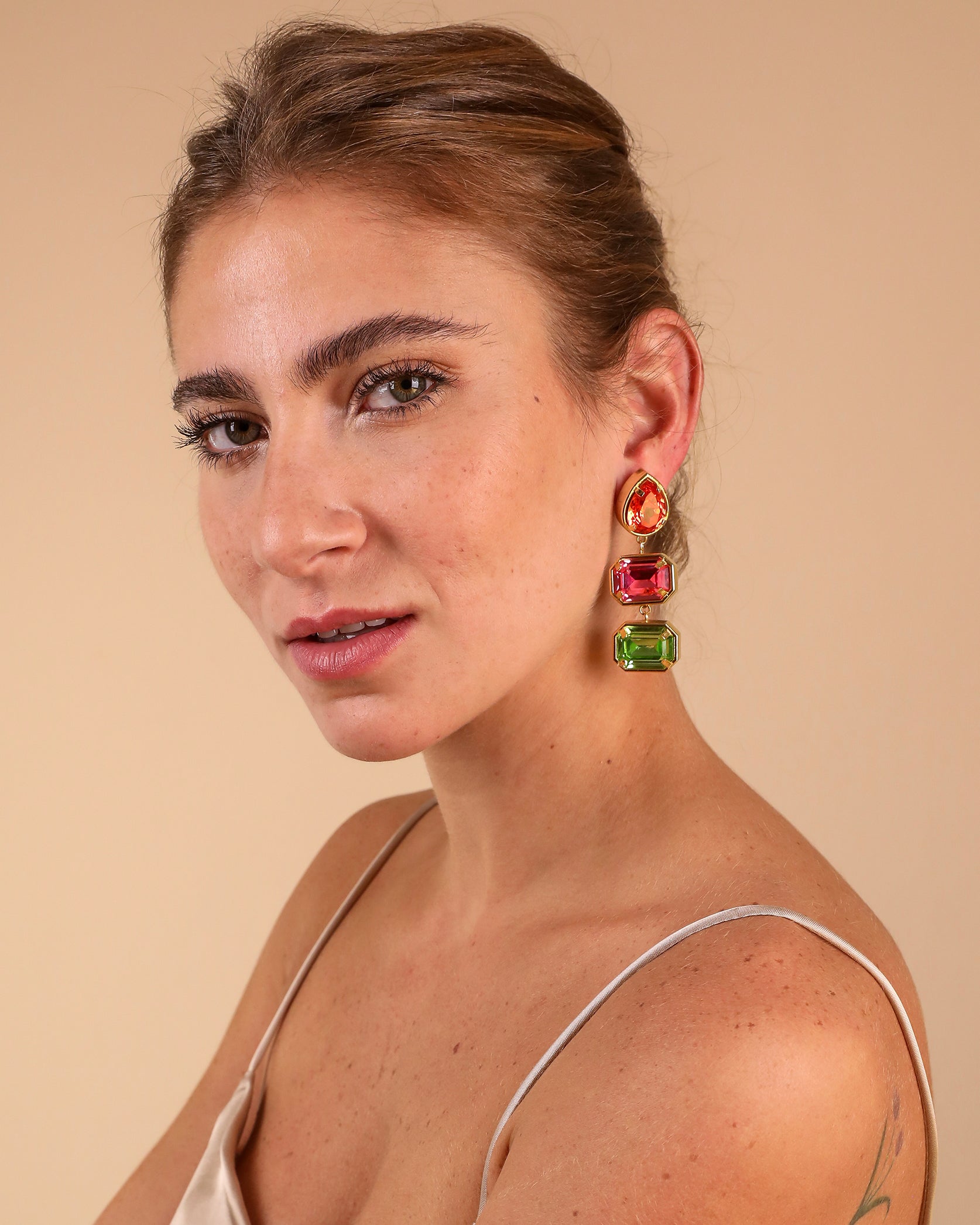 Colette Earrings Colorful