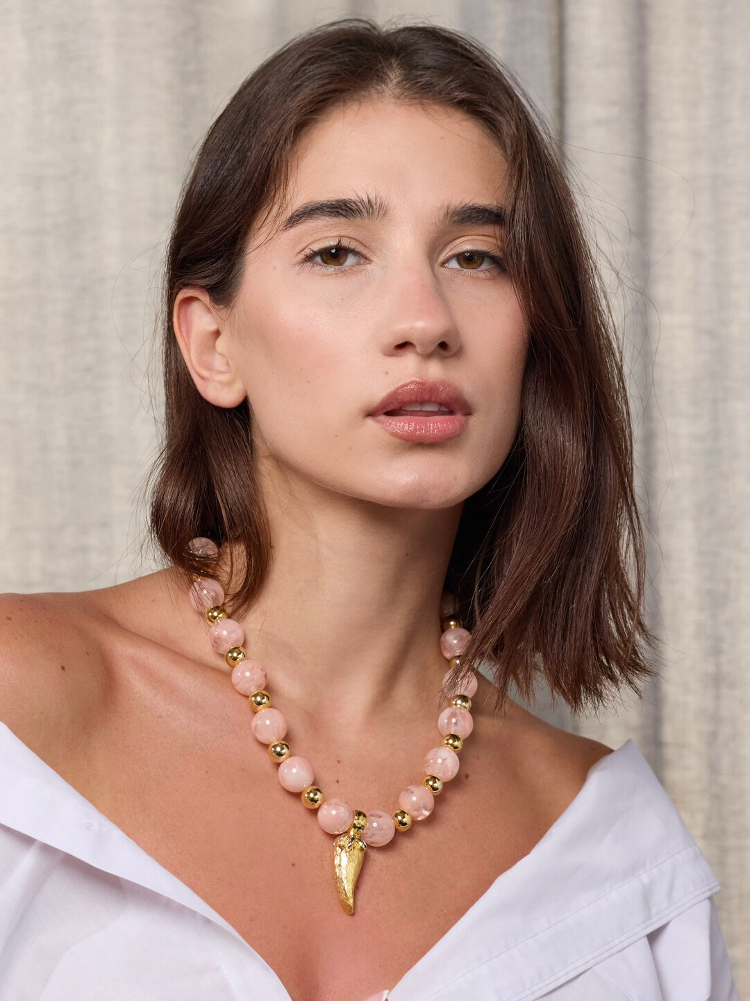 Pink Pepper Necklace