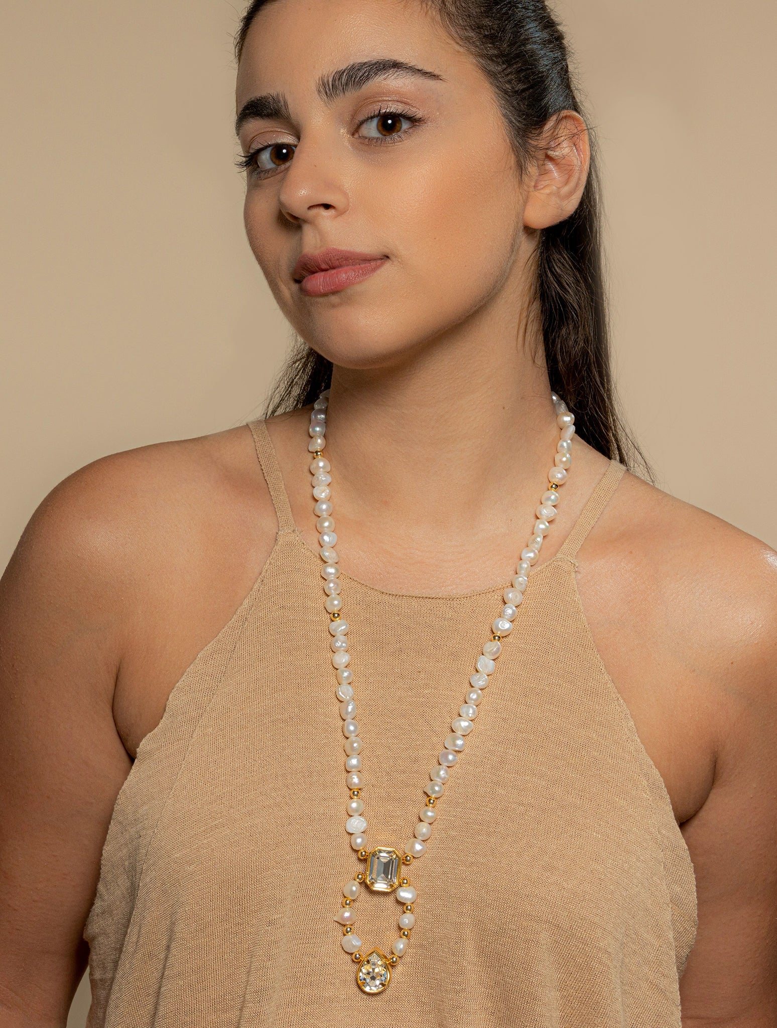 Germaine Necklace White