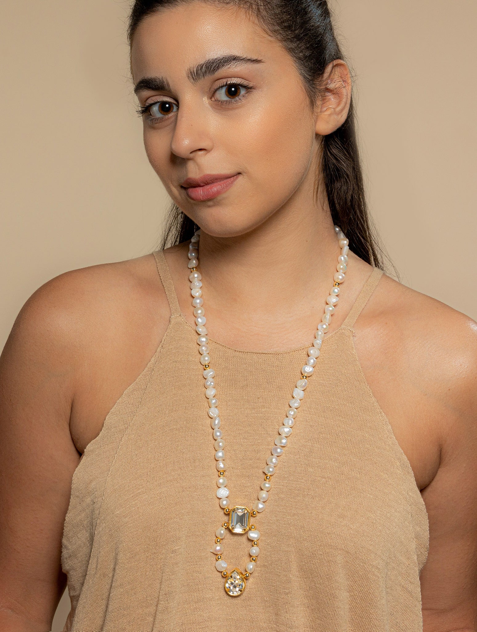 Germaine Necklace White