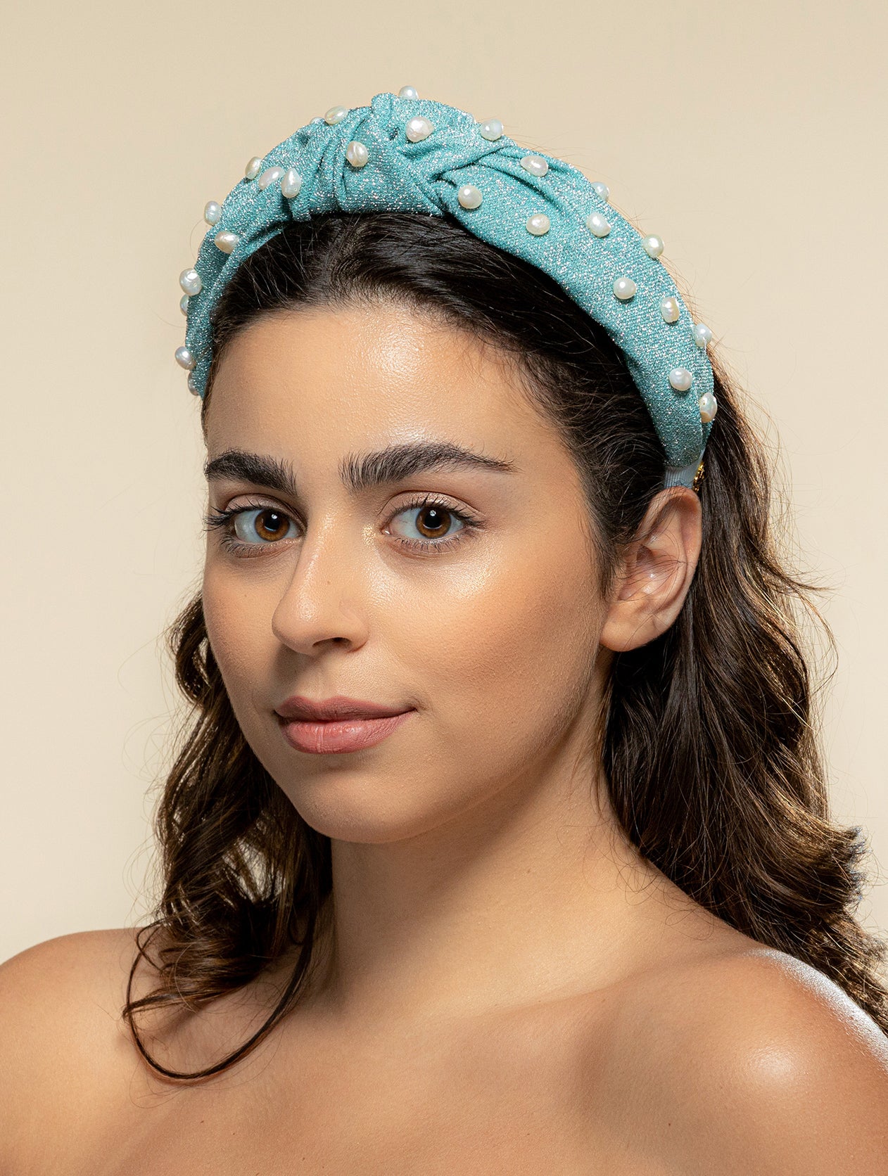Hamptons Headband Blue