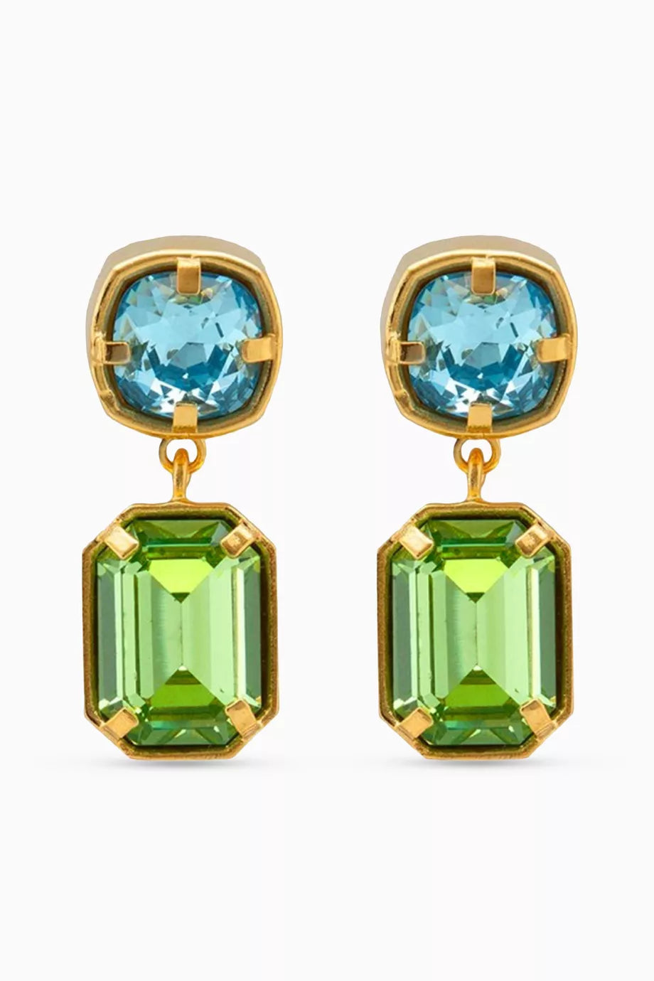 Anne Earrings Green