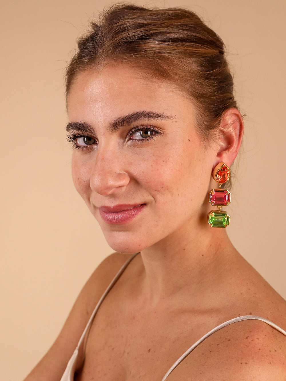 Colette Earrings Colorful