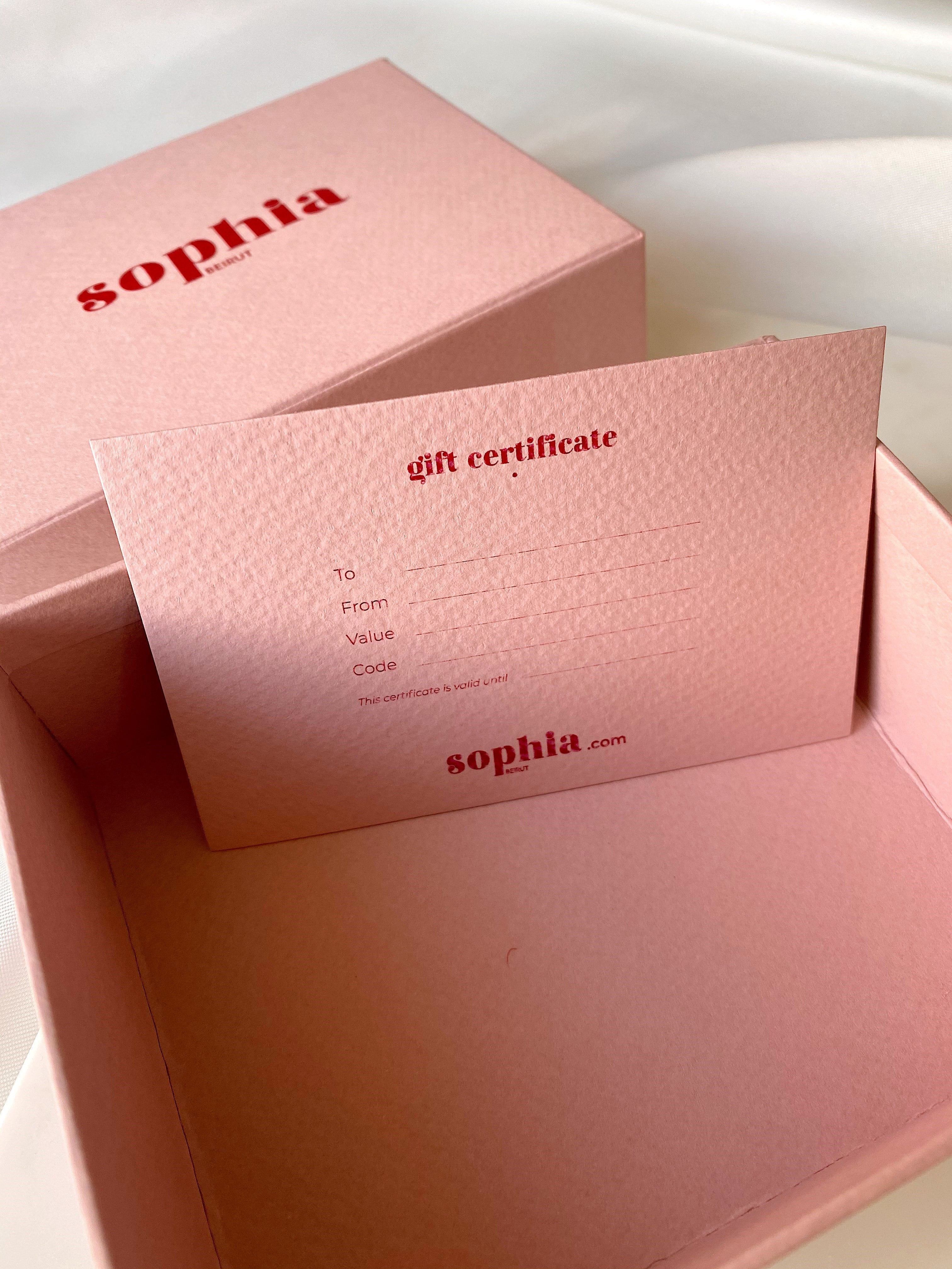 Gift Certificate