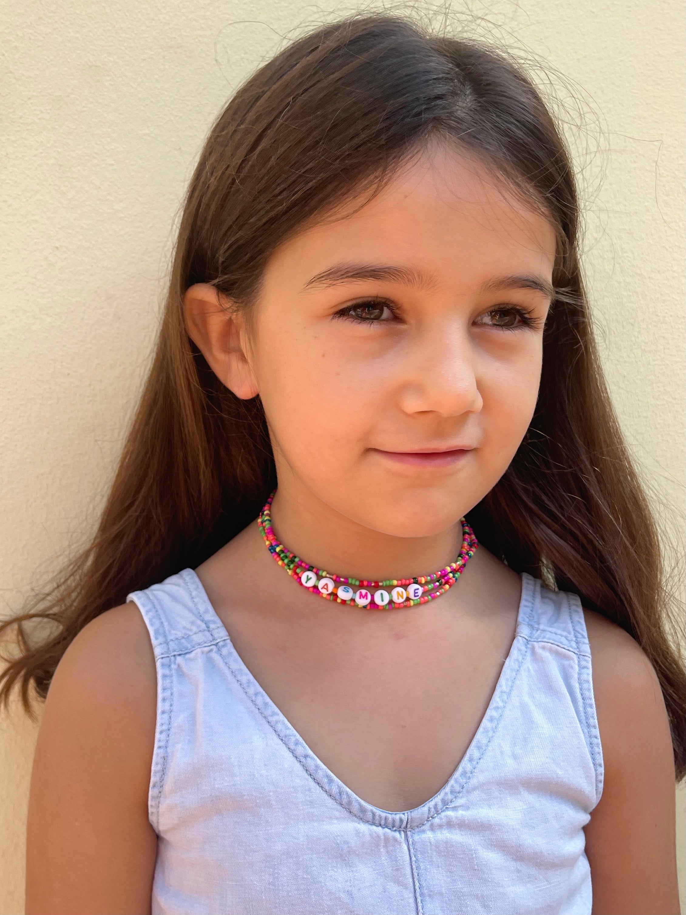 Kids Custom Happy Choker