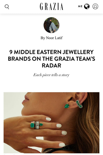 Sophia Beirut featured in Grazia Magazine