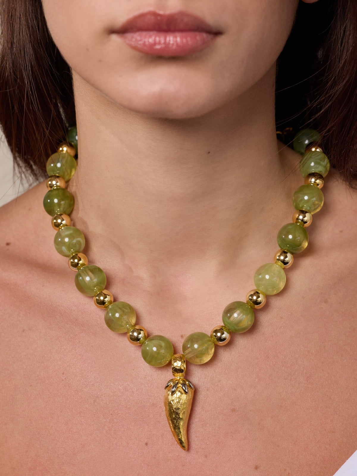Green Pepper Necklace