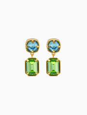 Anne Earrings Green