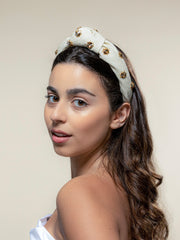 Cannes Headband Beige