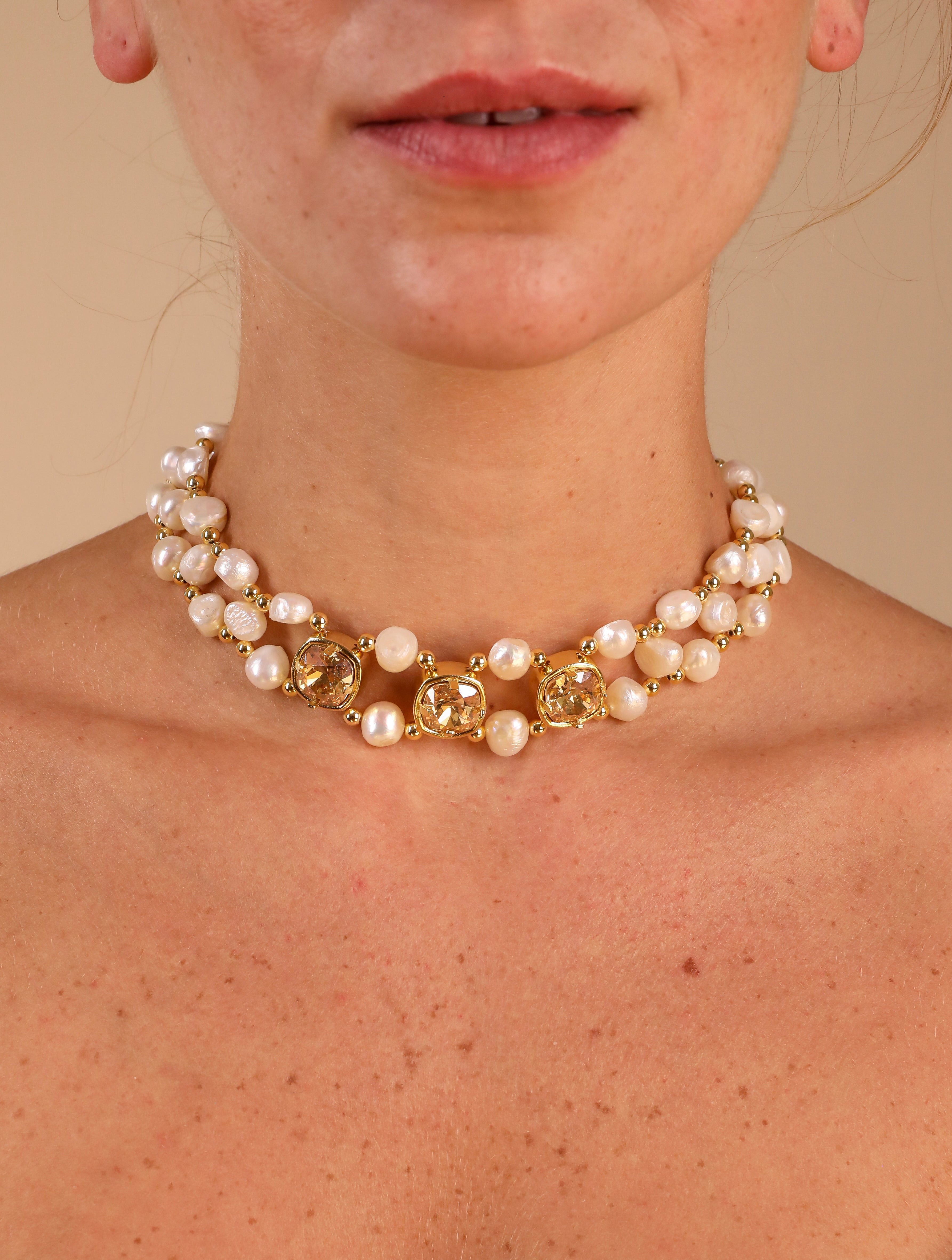 Charlotte Choker Gold