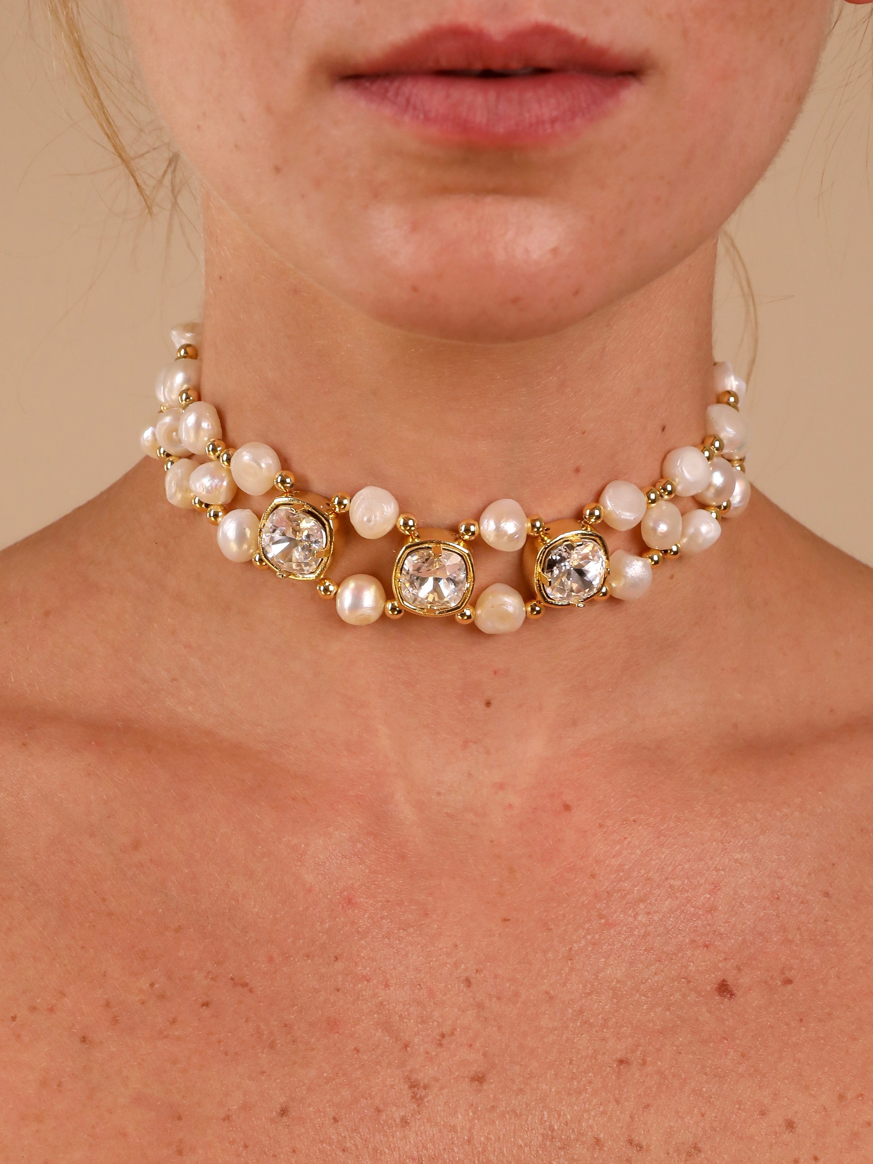 Charlotte Choker White