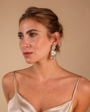 Colette Earrings White