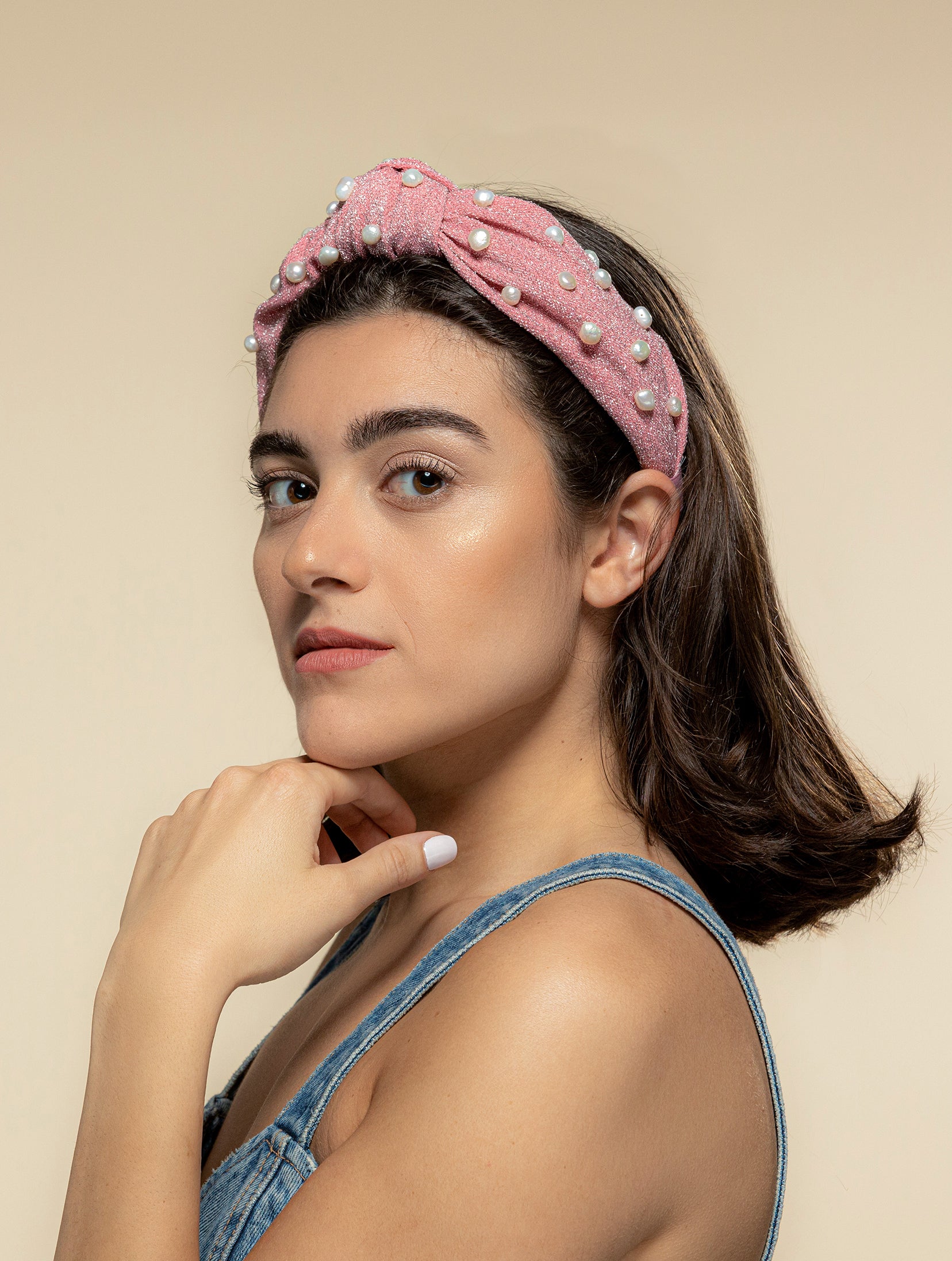 Hamptons Headband Pink