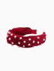 Hamptons Headband Red