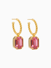 Léonie Earrings Pink