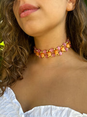 Peach Choker