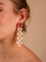 Séraphine Earrings Pink