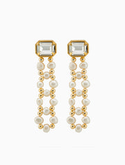 Séraphine Earrings White