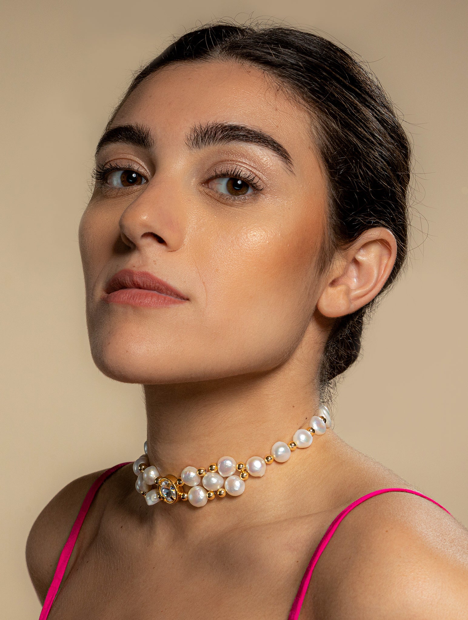 Virginie Choker White