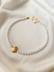 Arielle Pearl Choker Necklace Mermaid Collection 