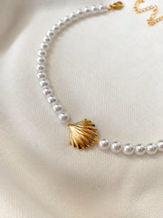 Arielle Pearl Choker Necklace Mermaid Collection 