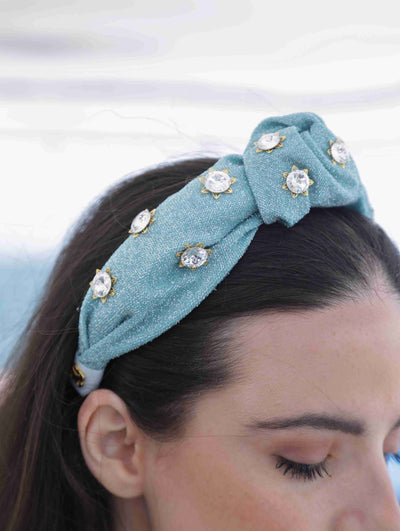 Cannes Headband Blue