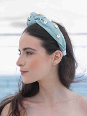 Cannes Headband Blue