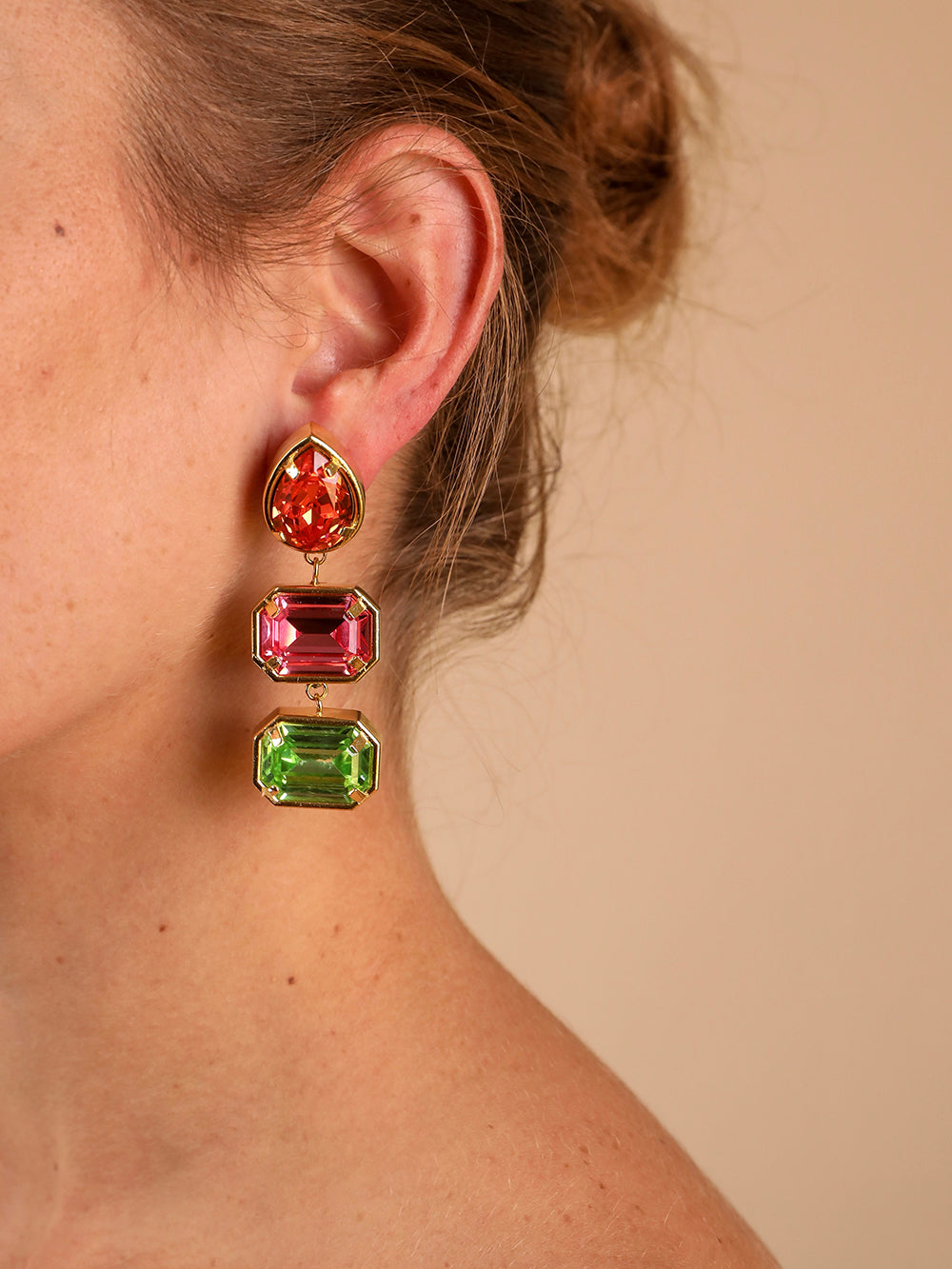 Colette Earrings Colorful