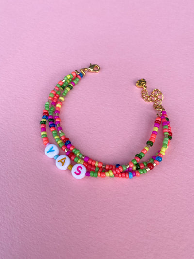 Kids Custom Happy Bracelet