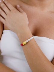 Pearl Rainbow Bracelet