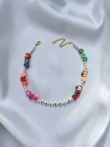Custom Tutti Frutti Necklace
